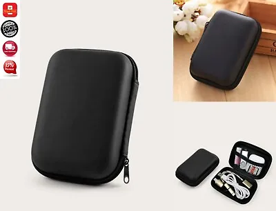 Earphone Holder Case Storage Carrying Bag Box Case For Headphone Accessories • £3.95
