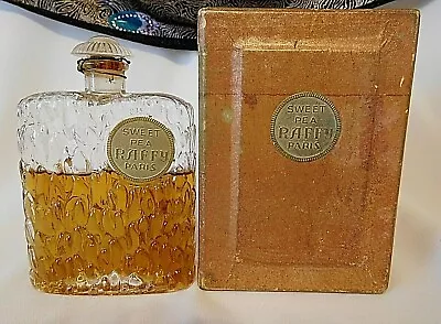 Vintage PARFUMS RAFFY SWEET PEA  2 Oz  Parfum / Perfume Rare Sealed Bottle • $350