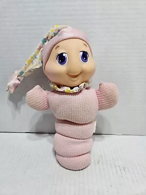 Vintage Playschool Glow Worm Pink 1990's TESTED WORKS Read • $12