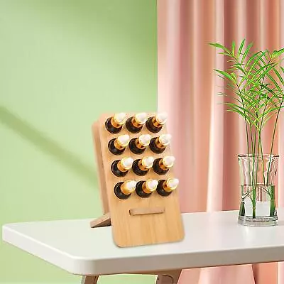 Essential Oil Storage Rack Desk Cosmetic Organizer Rack For Shop Living Room • £18.47