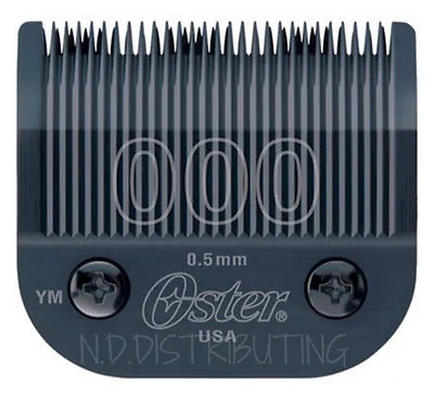 Oster Titan # 000 Diamox Detachable Clipper Blade #76918-626 76 Powerline NEW • $26.50