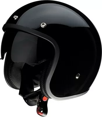 Saturn Open Face Street Helmet Gloss Black Large Z1R 0104-2255 • $89.95