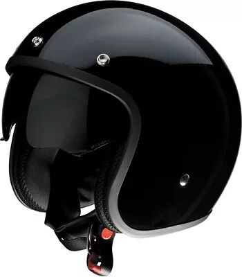 Saturn Open Face Street Helmet Gloss Black Medium Z1R 0104-2254 • $89.95