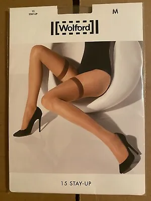 $30 • Buy Wolford 15 Stay-Up Stockings (Brand New)