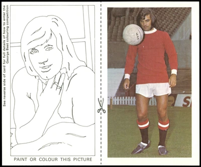 £149.50 • Buy Smiths Food - 'George Best Picture Cards' - #14 (1971)