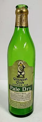 Vintage Clicquot Club Pale Dry Ginger Ale One Pint Bottle. • $26