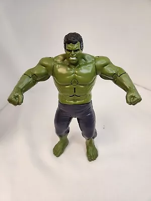 2018 Marvel Hasbro Hulk Talking Action Figure Twisting Movable Light-Up Eyes • $19.95