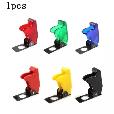 On/Off SPST Toggle Switch Cover For Car Dashboard With Missile Flick Cover • $6.22