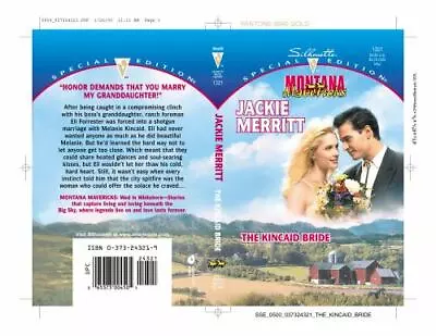 Kincaid Bride (Montana Mavericks: Wed In Whitehorn) (Special Edition: Montana Ma • $3.73