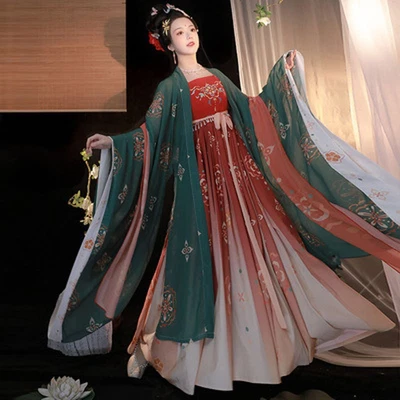 $61.22 • Buy Sets Antique Hanfu Clothes Traditional Chinese Clothing Tang Dynasty Clothing