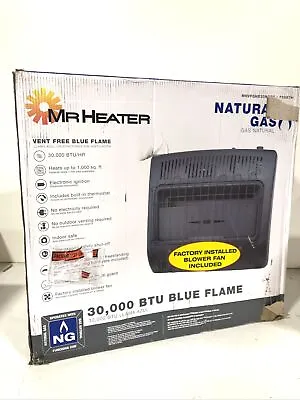 Mr.Heater MHVFGH30NGBT 30000 BTU Vent Free Blue Flame Natural Gas Space Heater • $187.99