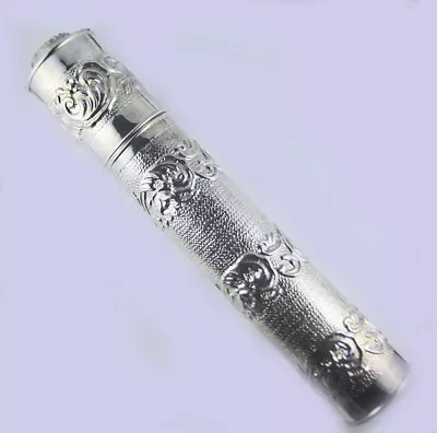 Kosher/handwritten Megillah Esther Scroll-sephardi-includes Silver Plated Case • $1800