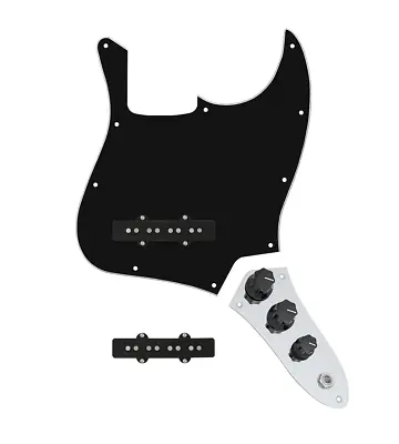 920D Custom Jazz Bass Loaded Pickguard With Pocket (Vintage) Pickups Black P... • $269.99