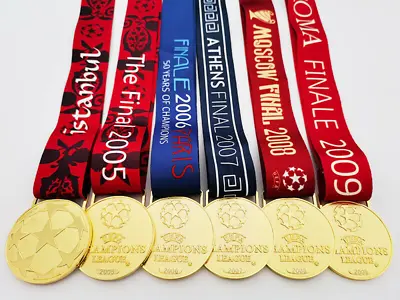 European 2005-2022 Football Champions League Winners Gold Medal Memorial Medal • £14.28