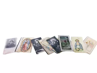 Lot/21 - Vintage Funeral Memorial Death Cards From 1929 To 1960’s Religious • $14.95