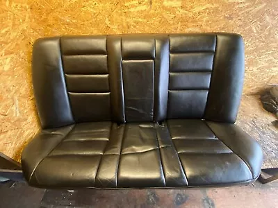 Mercedes-Benz W124 Sedan Facelift Rear Seat Black Leather Set 1249202316 • $290