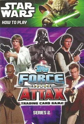 STAR WARS MOVIE FORCE ATTAX SERIES  2 BASE / BASIC CARDS 1 To 192 By TOPPS • £1.25