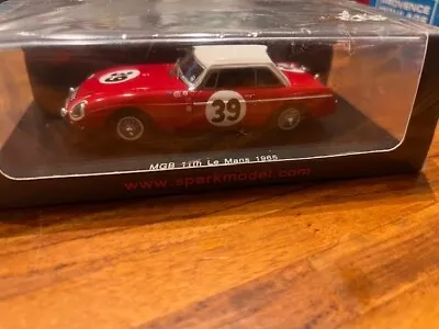 1965 Spark 1:43 MGB # 39 Finished 11th Le Mans Very Rare And Hard To Find!!!!!! • $158.77
