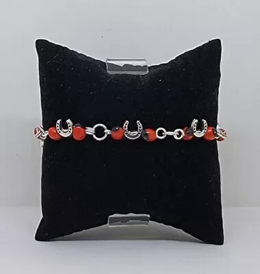 Pulsera Herradura Huayruro Para Mal De Ojo Dinero Suerte Proteccion Instr Free ! • $5.99