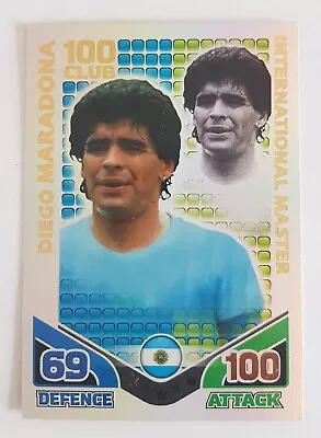 Topps Match Attax 2010 World Cup 100 Club Man Of The Match Limited Edition Star • £0.99