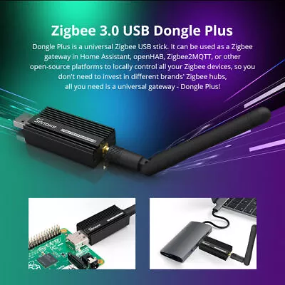 SONOFF Alloy Gateway Smart Home Bridge Zigbee 3.0 USB ZBDongle-E Dongle Plus NEW • $36.70