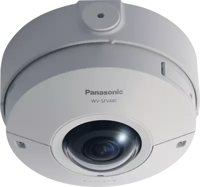 Panasonic WV-SFV481 360 Degree Vandal Resistant Dome 9 Megapixel Network Camera • £1020