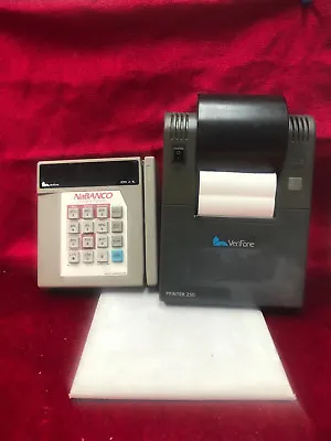 VeriFone Zon Jr XL With VeriFone Printer 250 All Cables Included. • $45.54