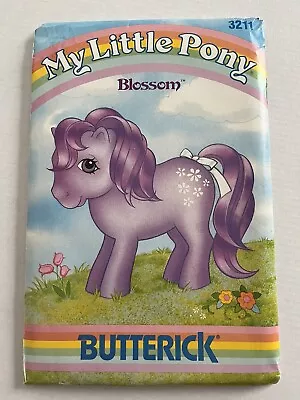 Butterick 3211 My Little Pony Blossom Sewing Pattern 11.5  UNCUT • $3.99