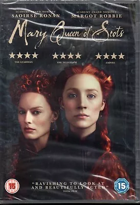 MARY QUEEN OF SCOTS - Margot Robbie Saoirse Ronan - DVD *NEW & SEALED* • £2.49