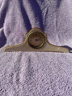 Vintage LUX CLOCK MFG. CO. Waterbury Conn Wind Up Desk Clock • $75.87