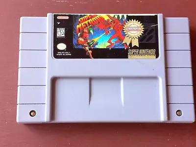 Super Metroid Super Nintendo SNES Original Authentic Genuine Retro Vintage Game! • $49.99