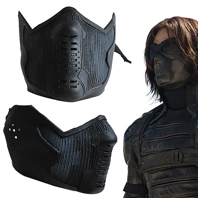 Captain America 2 Winter Soldier James Buchanan/Bucky Barnes Latex Cosplay Mask  • $38.87