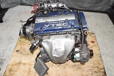 JDM Honda Accord Prelude H23A Blue 2.3L Engine DOHC VTEC Motor Wire Ecu 200-Psi • $2095