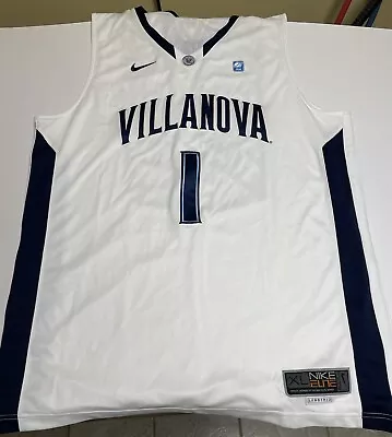 New Mens Nike Villanova  Basketball Jersey Retro White XL -W’shorts-(length +2”) • $134.99