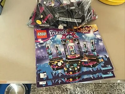 Lego Friends 41105 POP STAR SHOW STAGE  With 2 Instruction Manuals • $45