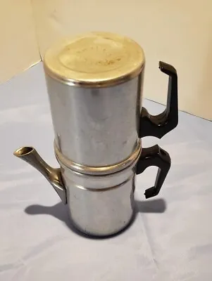 Neapolitan Coffee Maker EXPREESO. Vintage Made In Italy 4pc. Lot Used • $29