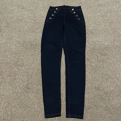 £9.99 • Buy Karen Millen Womens Blue Slim Denim Jeans Size 6