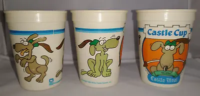 Vintage White Castle 1988 Castle Cup Woofles Castle Meal 3 CUPS • $6
