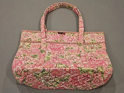 Vera Bradley Retired Petal Pink Lrg Shoulder Bag Tote - !!!brand New W/ Tags!!! • $99.99