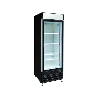 Kool-It KGF-23 26  One Section Glass Door Freezer Merchandiser In Black 19.2... • $2385.45