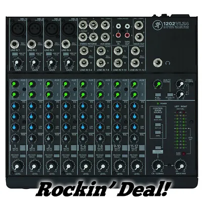 Mackie 1202VLZ4 12 Channels Broadcast Mixer *Packed In Orig. Box!* Mint! • $285