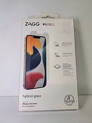 New ZAGG Hybrid Glass For IPhone 13 Pro Max (5G Compatible) • $13.49