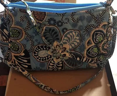 Vera Bradley. Bali Blue Shoulder Bag. Small. Used. Good. • $15
