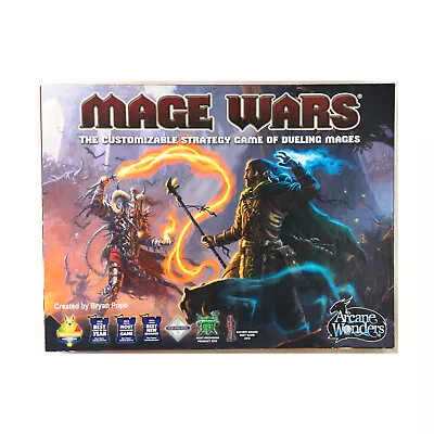 Arcane Won Board Games  Mage Wars Collection #20 - Base Game + 2 Expansion VG+ • $58