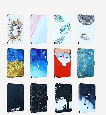 $18.71 • Buy AU Print Case For 6  Amazon Kindle Paperwhite 1 2 3 5/6/7th Gen Smart TPU Cover