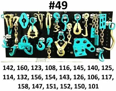 $485 • Buy Set#49 Auto Body Frame Machine Heavy Duty 22 Piece Pulling Tools And Clamps Set 