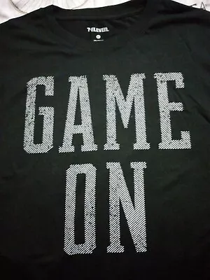 7 Eleven Game On Short Sleeve Shirt Black Size Mens Xl Brand New In Bag • $8.99