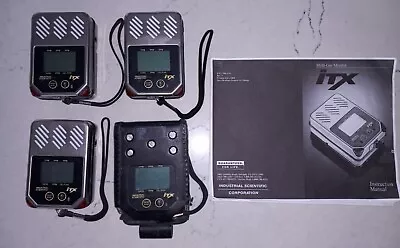  Industrial Scientific ITX Multi-Gas Monitor W/ Batteries #1810-4307 4 For Parts • $59