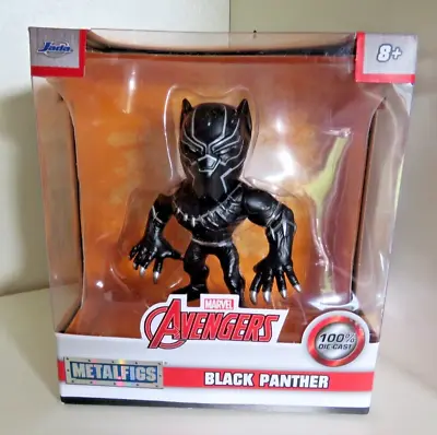 Marvel Avengers Black Panther Die Cast Figure By Jada Toys - New/Sealed • £5.99