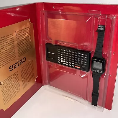 Seiko UC-3000 Series Wrist Information System Seiko Memory Diary Vintage W/ Box • $298